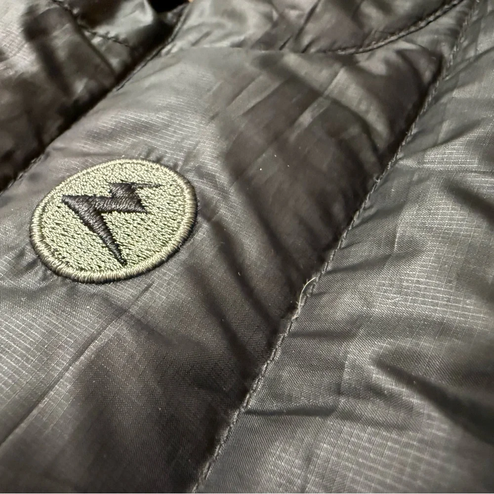 Marmot Black Puffer Jacket - Picture 6 of 7